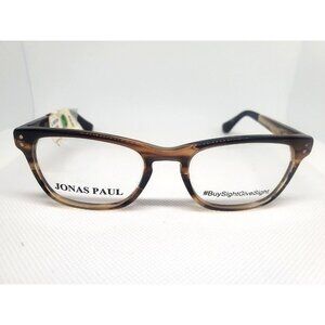 Jonas Paul Lincoln/Lauren SSH Kids Striped Hickory Eyeglass Frames 45 16 125
